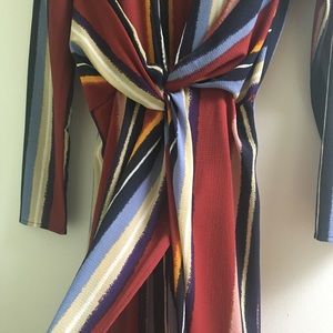 Blue blush long dress